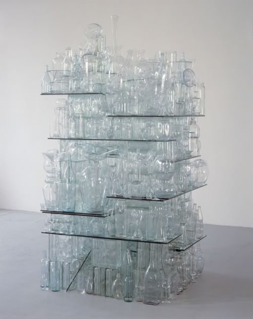 Clear Glass Stack