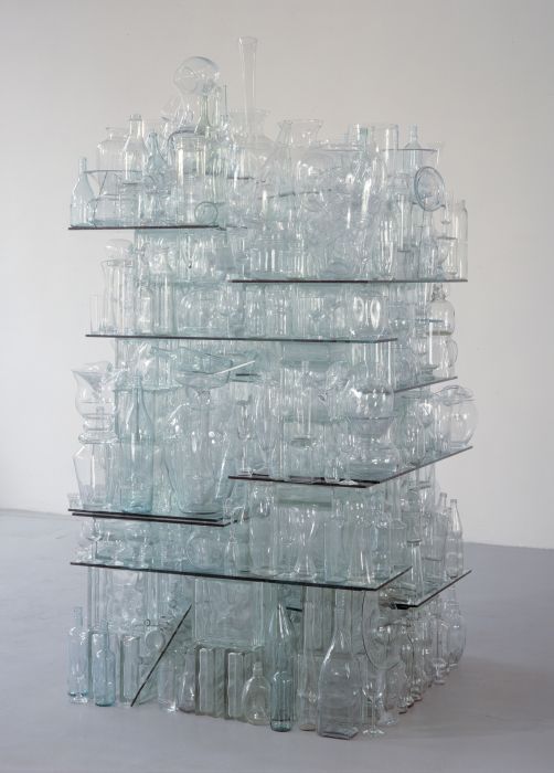 Clear Glass Stack