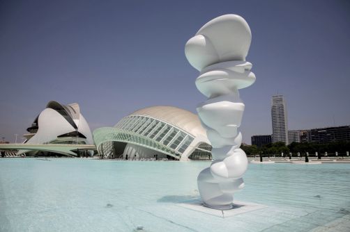 TONY CRAGG: SIX SCULPTURES at Ciudad de las Artes y las Ciencias, Valencia