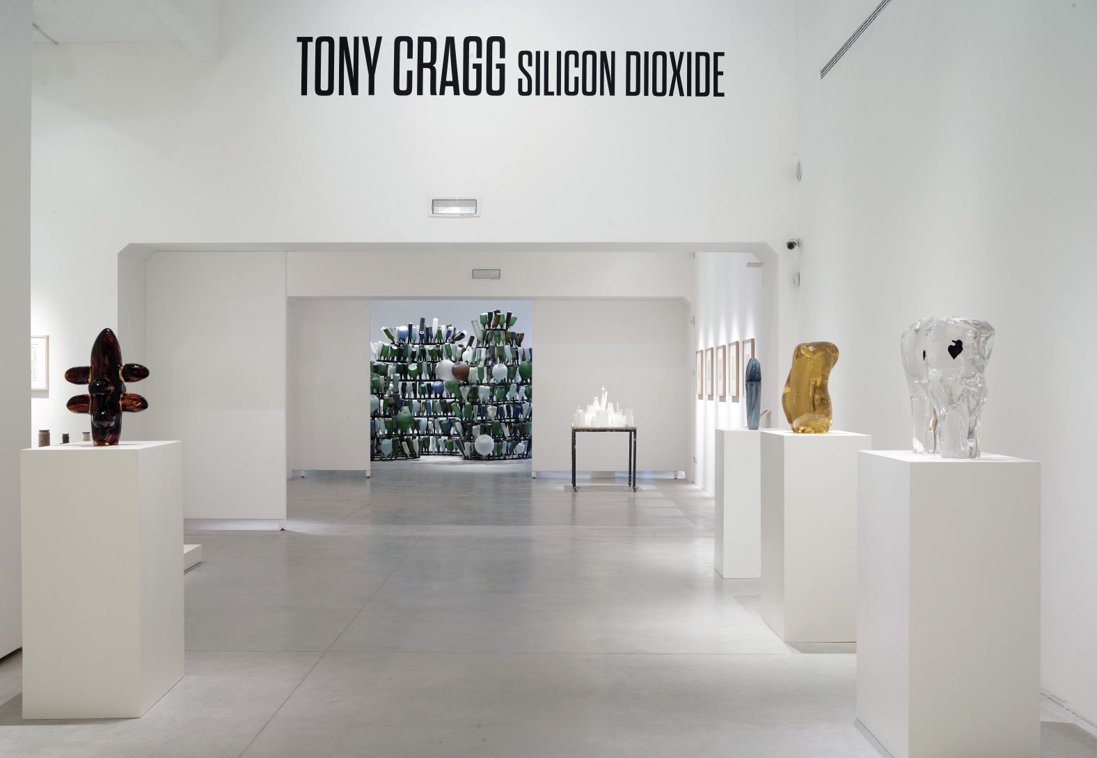 Tony Cragg "Silicon Dioxide" in Venice, Italy, from 03 December to 13 March