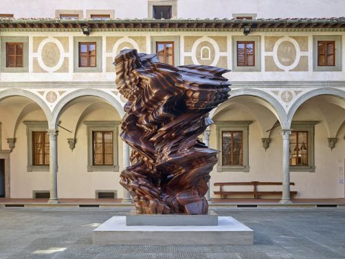 TONY CRAGG. TRANSFER IN MUSEUM NOVECENTO, FLORENCE